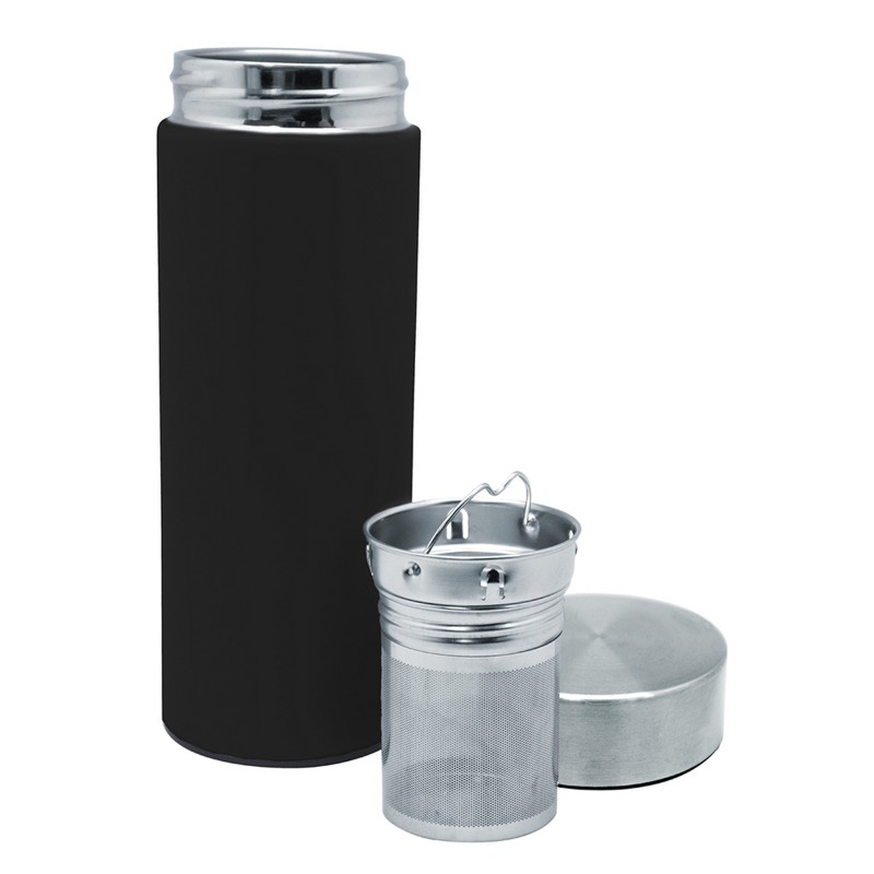 vin bouquet Termo té doble pared acero 300 ml NEGRO Tienda