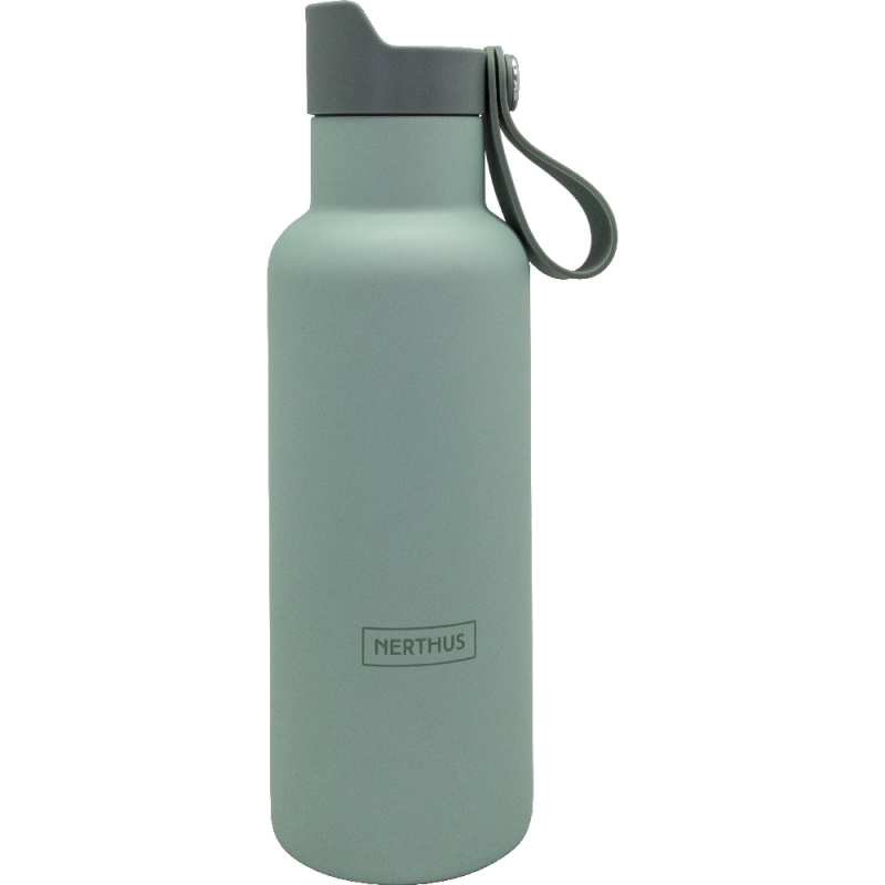 vin bouquet Botella Doble Pared Sport Tapón Click 500 ml Kaki Limitado a 3 días