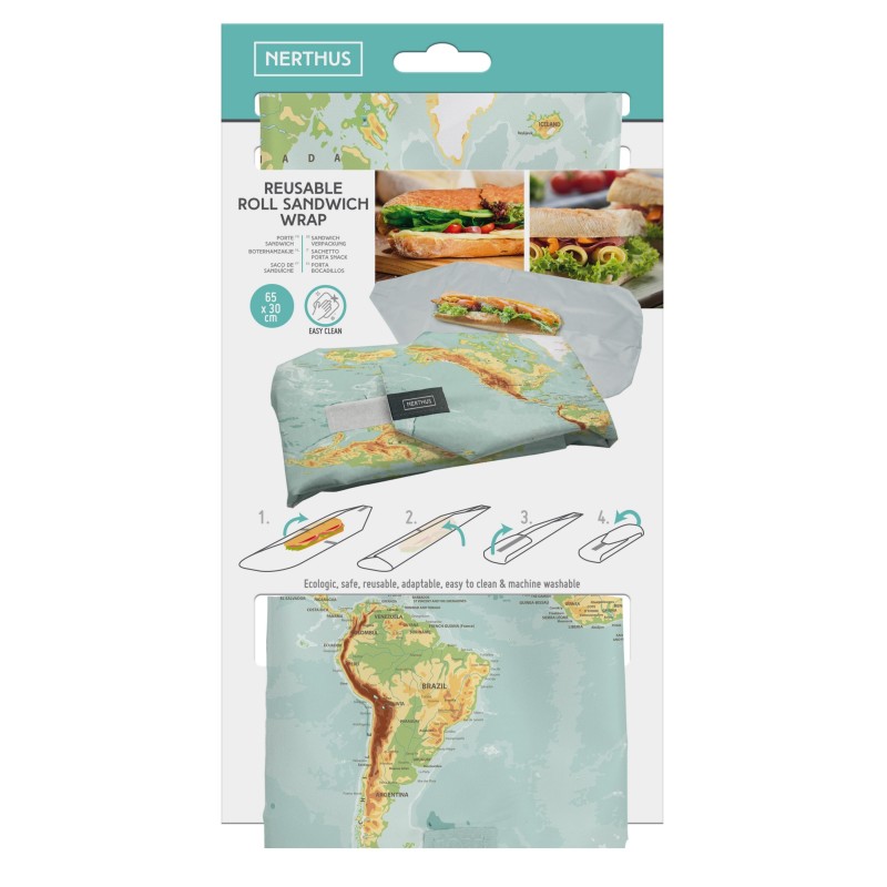 vin bouquet Porta bocadillo xl  mapa Descuento por venta flash