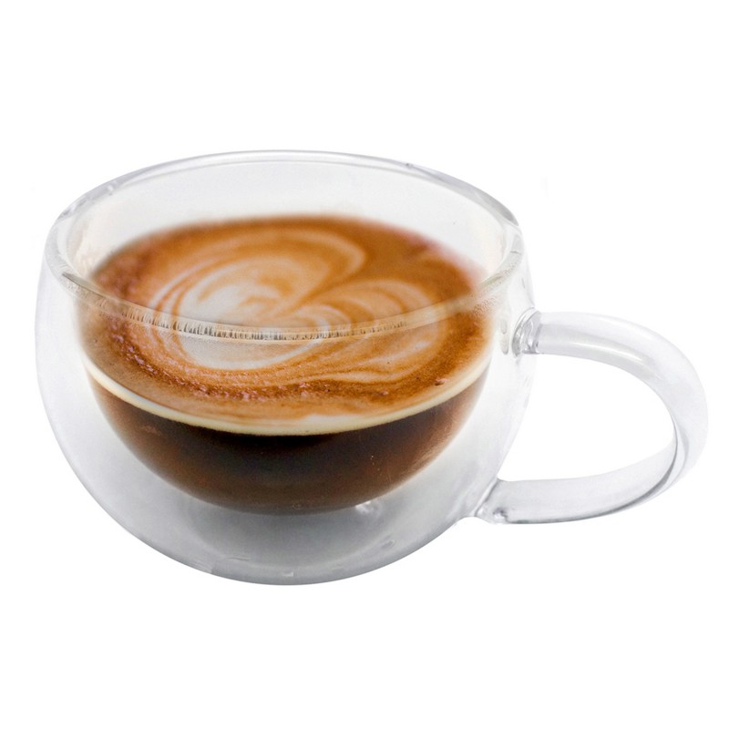 vin bouquet Vaso Doble Pared - Café (Asa)