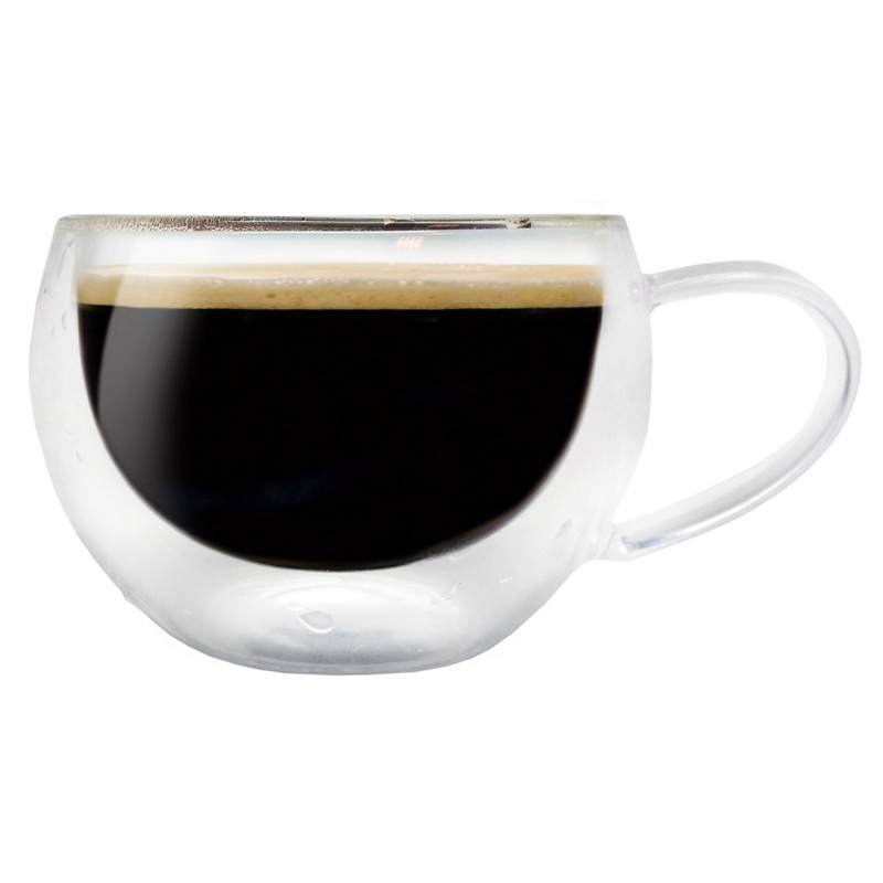 vin bouquet Vaso Doble Pared - Café (Asa) Grandes descuentos