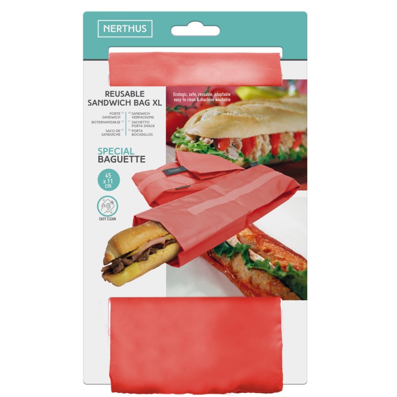 vin bouquet Porta bocadillo baguette coral Venta caliente