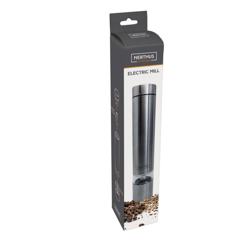 vin bouquet Monillo eléctrico para sal y pimienta en Acero Inoxidable Oferta especial