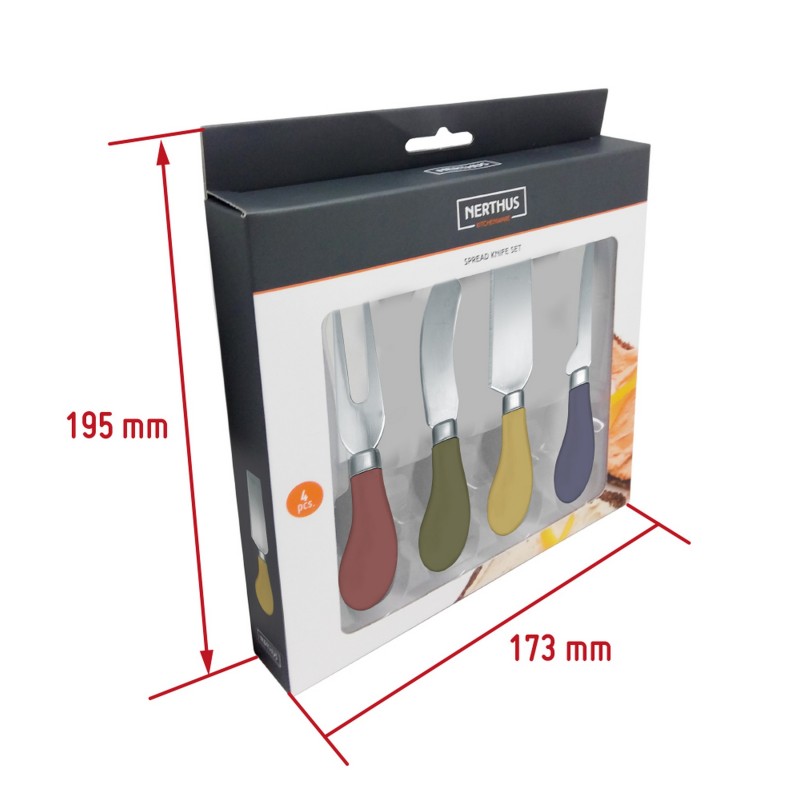 vin bouquet Set 4 cuchillos queso Promoción trimestral