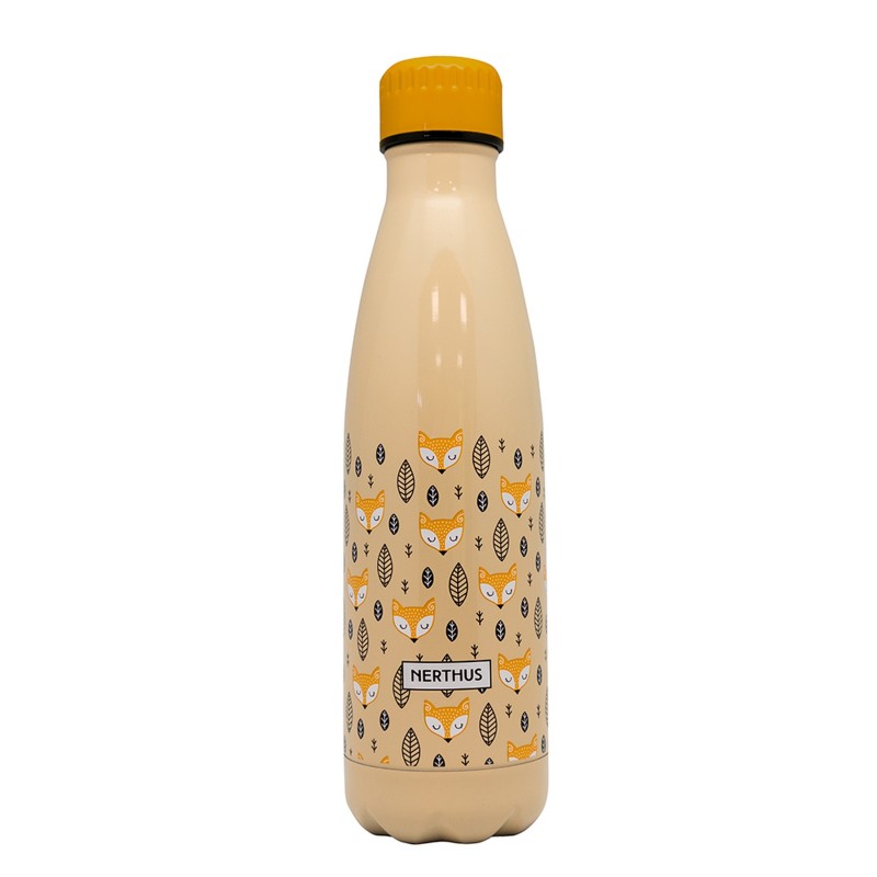 vin bouquet Botella Zorros NARANJA 500ml doble pared