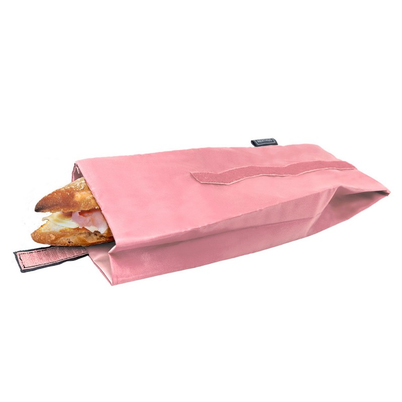 vin bouquet Bolsa reutilizable para bocadillo rosa pastel