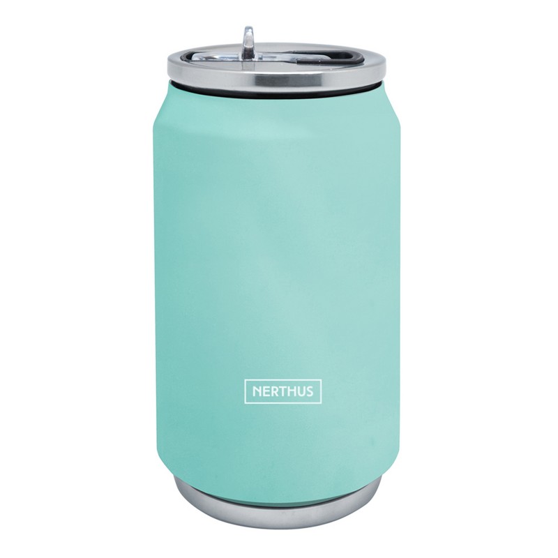 vin bouquet Lata isotérmica color TURQUESA 330ml doble pared