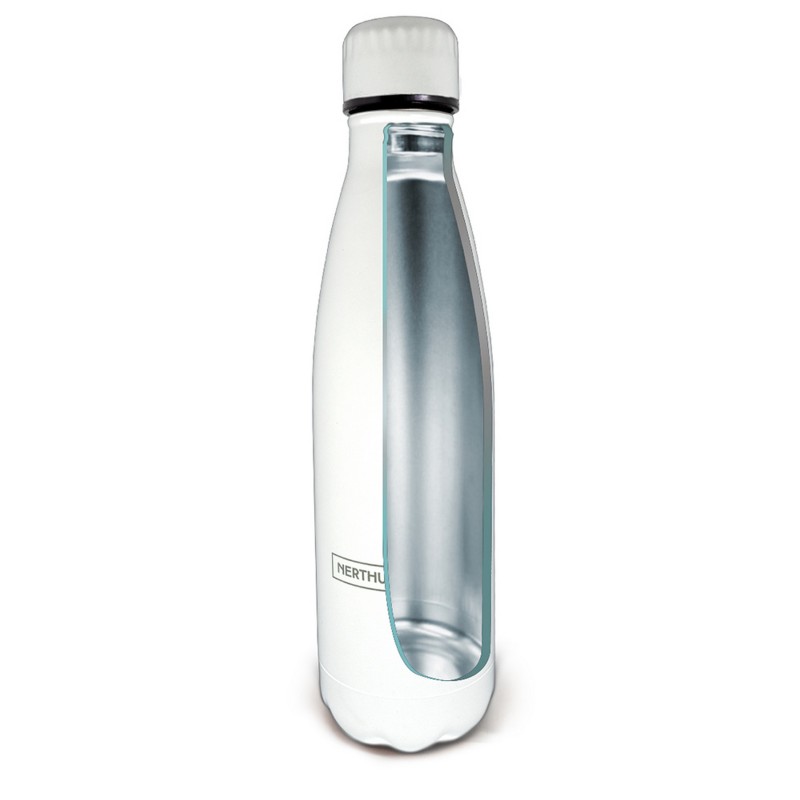 vin bouquet Termo Doble Pared Vintage de Acero Inoxidable Color Blanco 500 ml Envío internacional gratuito