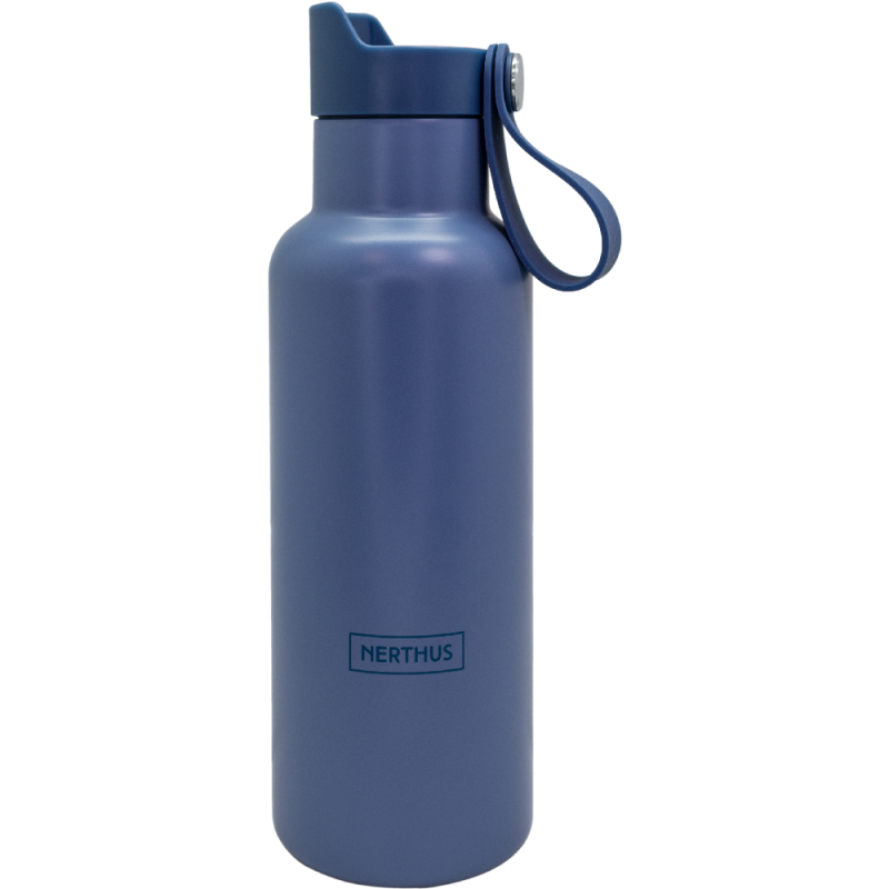 vin bouquet Botella Doble Pared Sport Tapón Click 500 ml Navy
