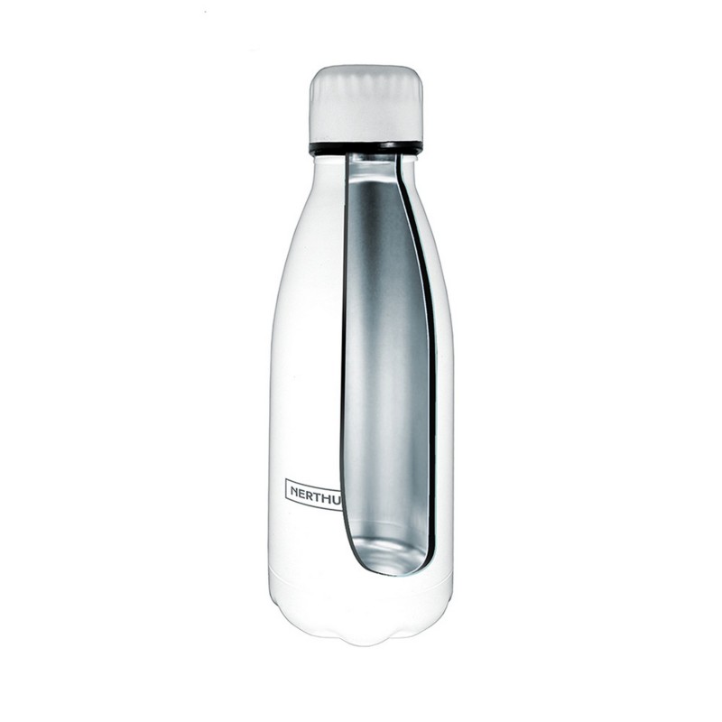 vin bouquet Botellas de Doble Pared de Acero inoxidable - 350 ml Blanco Ofertas especiales