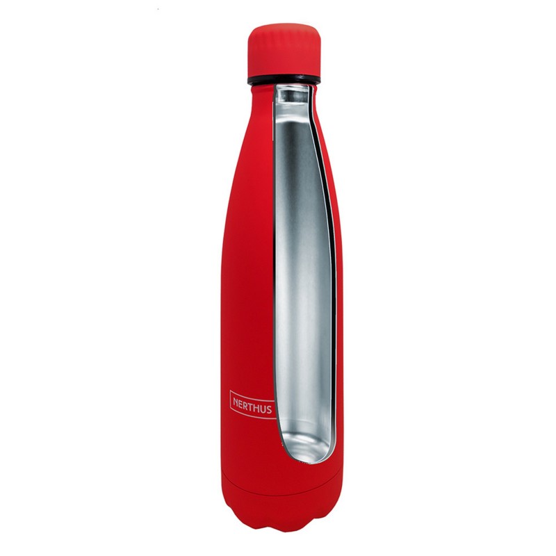 vin bouquet Botellas de Doble Pared de Acero inoxidable - 750 ml Rojo Grandes ahorros