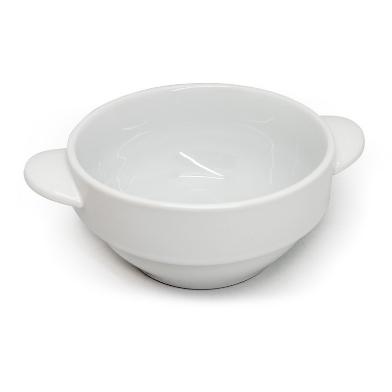 vin bouquet Cuenco de porcelana para sopa con asas