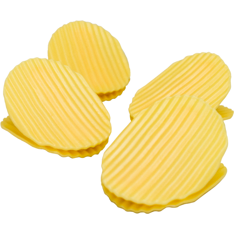 vin bouquet Clips bolsas de comida forma de patata