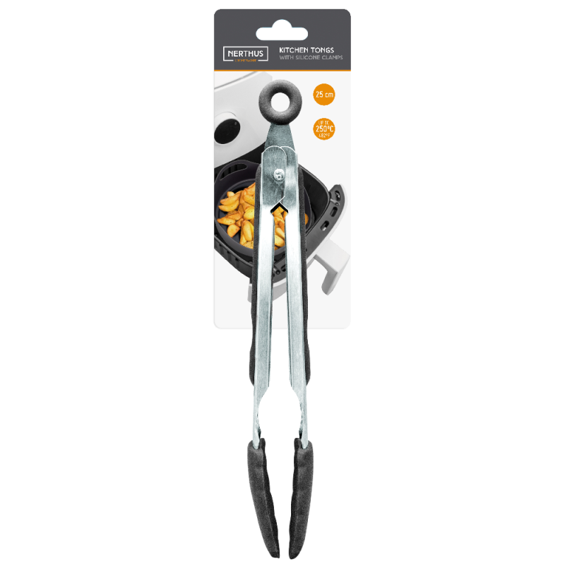 vin bouquet Pinzas de Cocina en Acero Inoxidable y Silicona Resistentes al Calo Silicona Rebajas