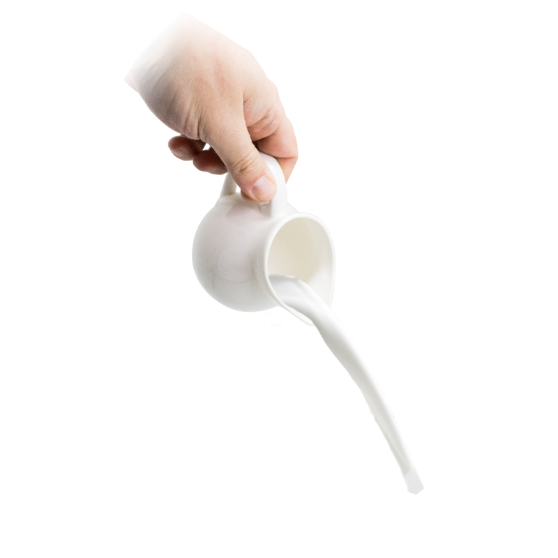 vin bouquet Jarra de Leche de Porcelana de 300 ml Estilo y Practicidad en la Mesa del Desayuno Blanco Gran oferta