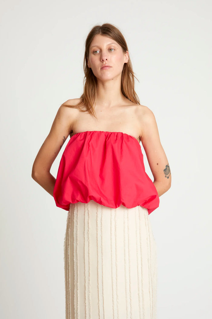 wild pony Top globo sin mangas rosa