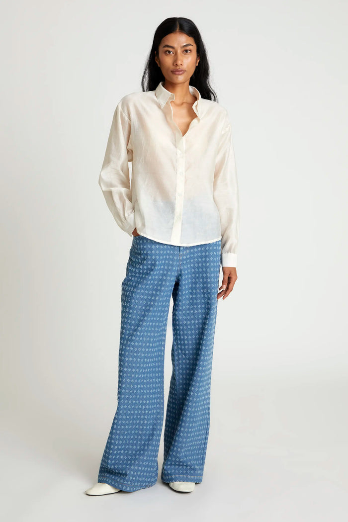 wild pony Camisa fluida blanca Superdescuento