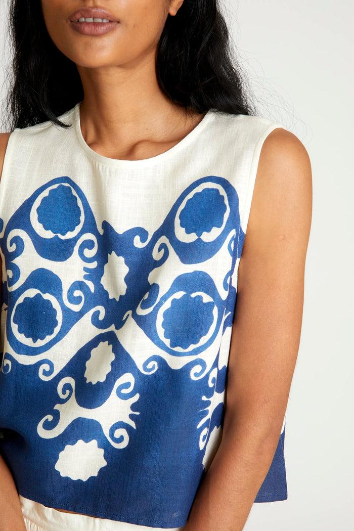 wild pony Top corto estampado Goa Oferta exclusiva