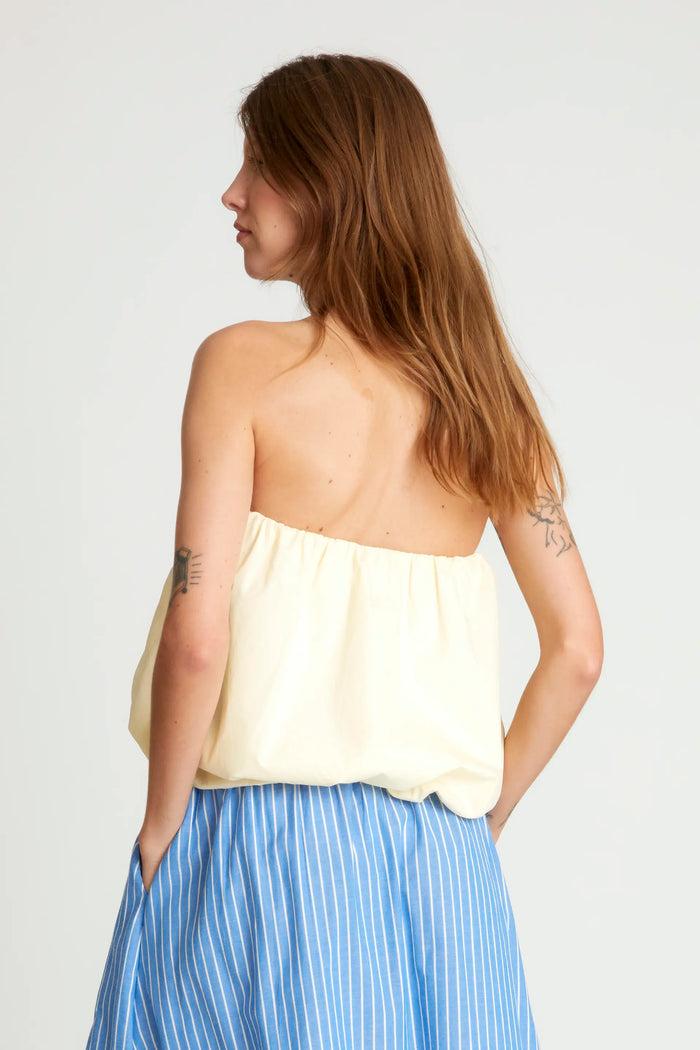 wild pony Top globo sin mangas blanco Outlet