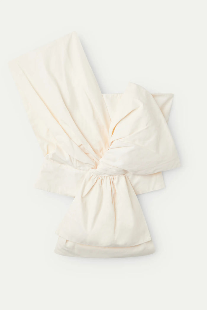 wild pony Top asimétrico lazo blanco En oferta