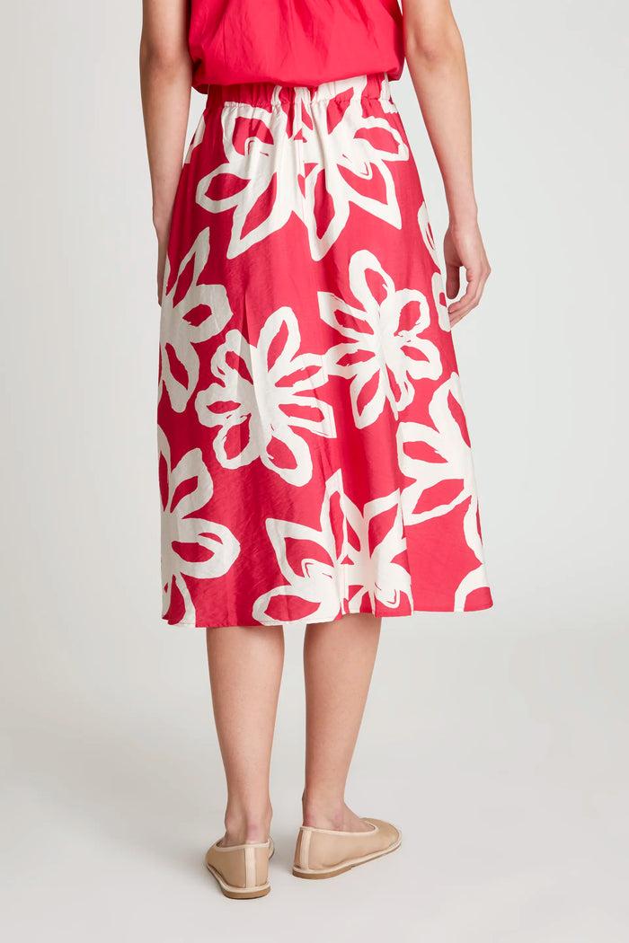 wild pony Falda midi floral Gaura Tienda