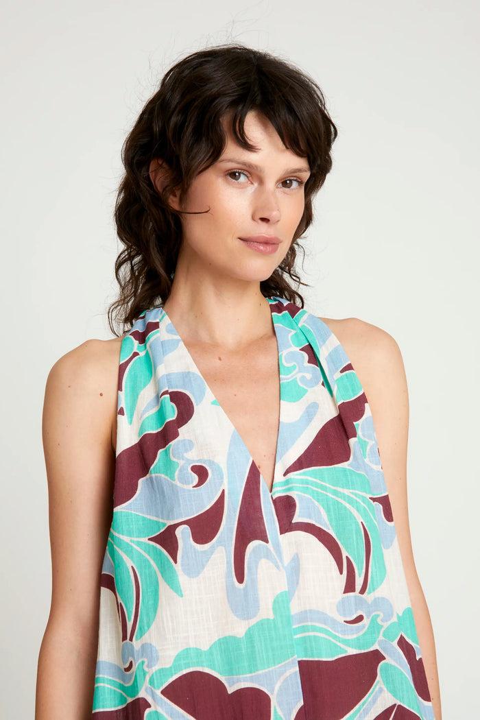 wild pony Vestido largo estampado Yarrow Últimos 2 días