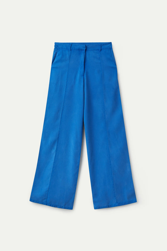 wild pony Pantalón largo amplio azul Ahorra y exporta