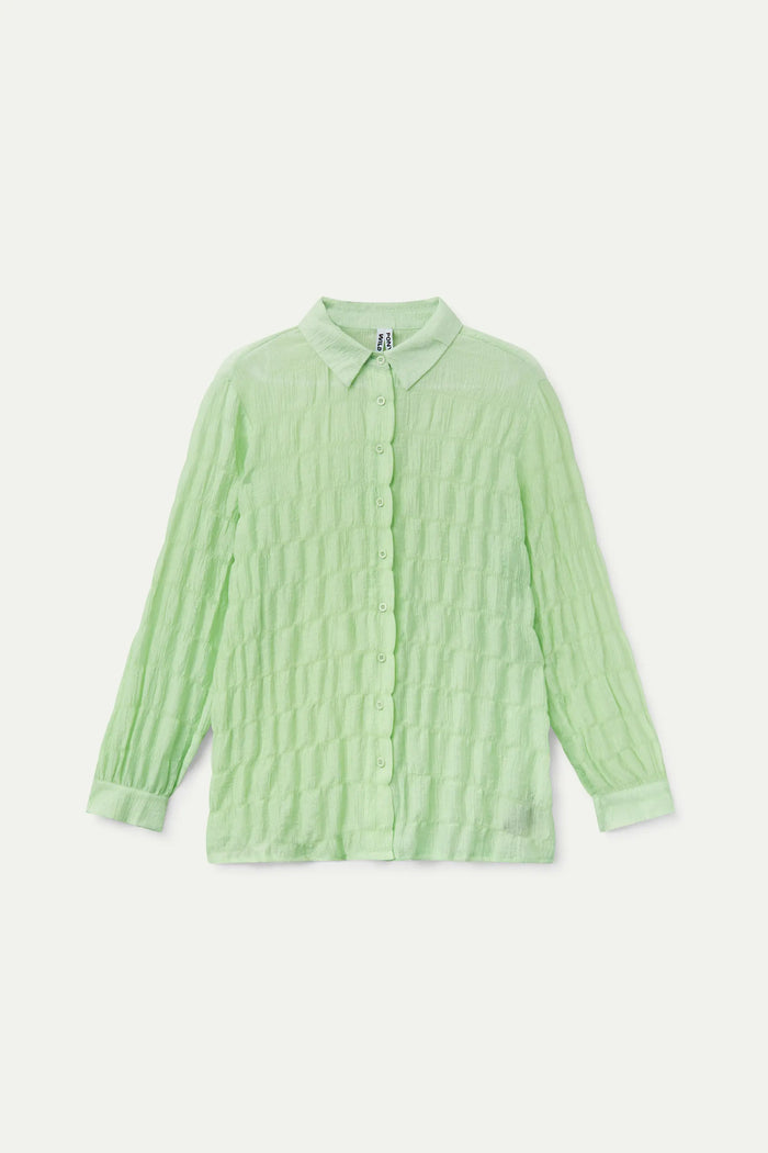 wild pony Camisa textura verde En oferta