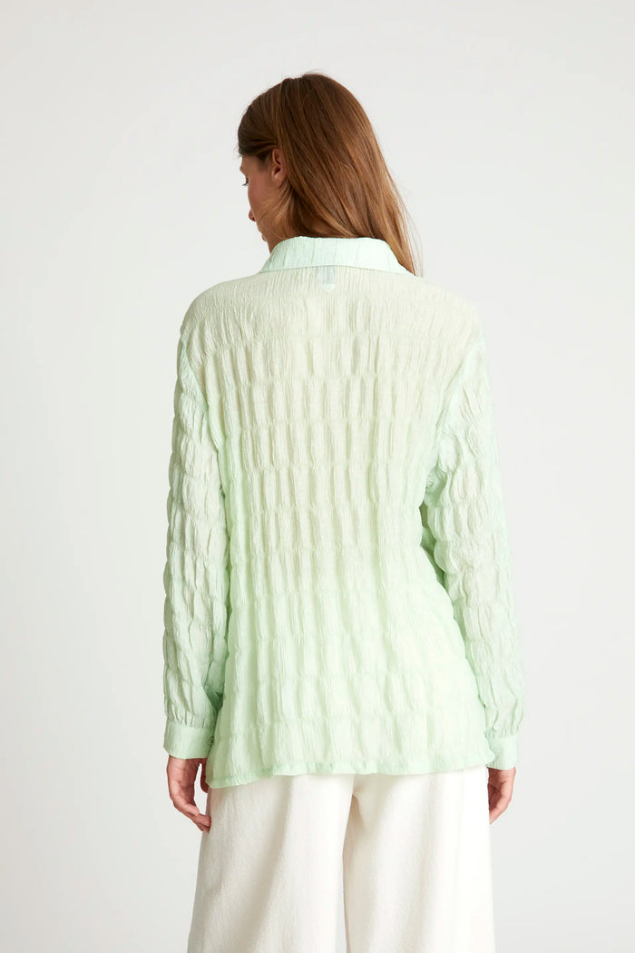 wild pony Camisa textura verde En oferta