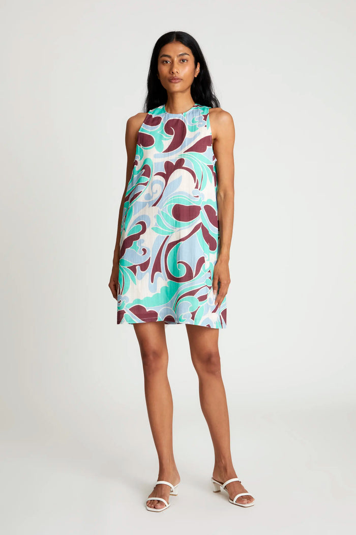 wild pony Vestido corto estampado Yarrow En oferta
