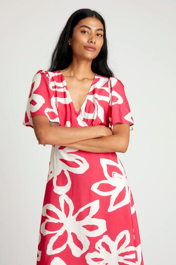 wild pony Vestido midi floral Gaura Los más vendidos