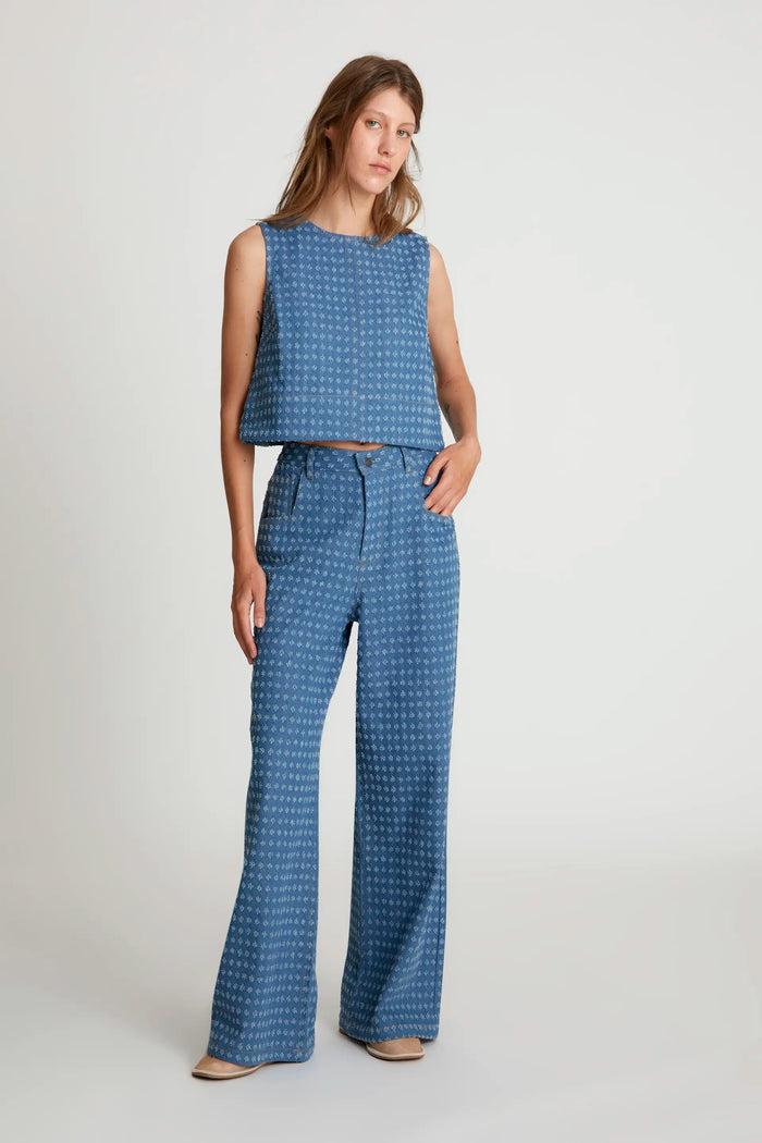 wild pony Pantalón vaquero lunares Descuento