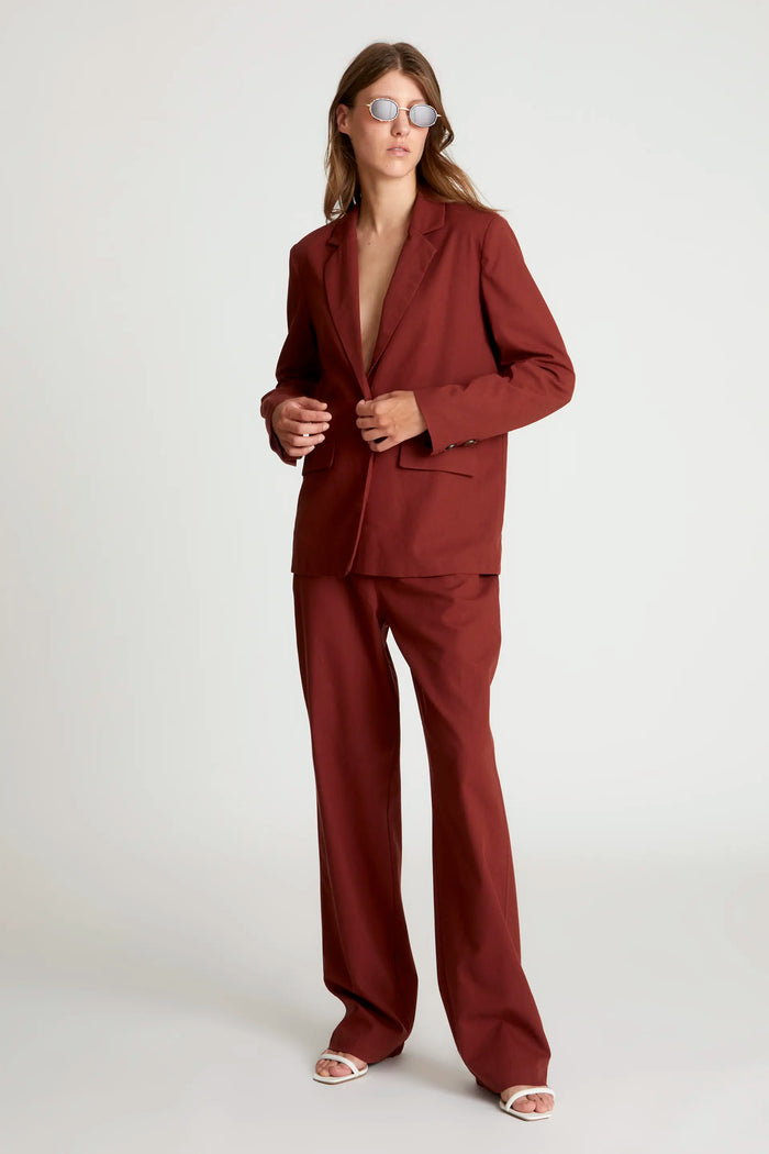 wild pony Blazer lino marrón Oferta especial