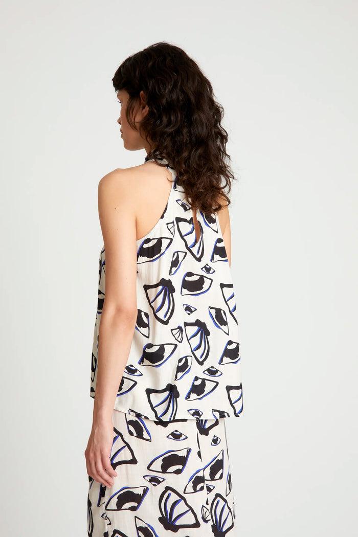 wild pony Top halter estampado Pearl Devoluciones gratuitas