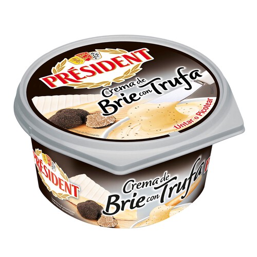 Alcampo PRÉSIDENT Crema de Brie con trufa PRÉSIDENT 105 g
