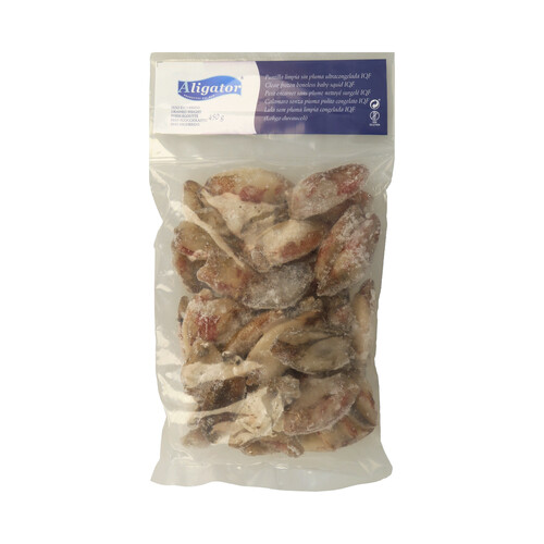 Alcampo ALIGATOR Puntilla limpia sin pluma y ultracongelada ALIGATOR 450 g