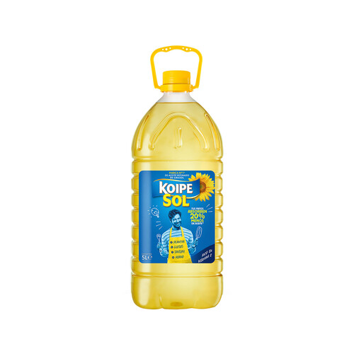 Alcampo KOIPESOL Aceite de girasol garrafa de 5 l
