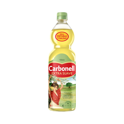 Alcampo CARBONELL Extra suave Aceite de oliva 1 l