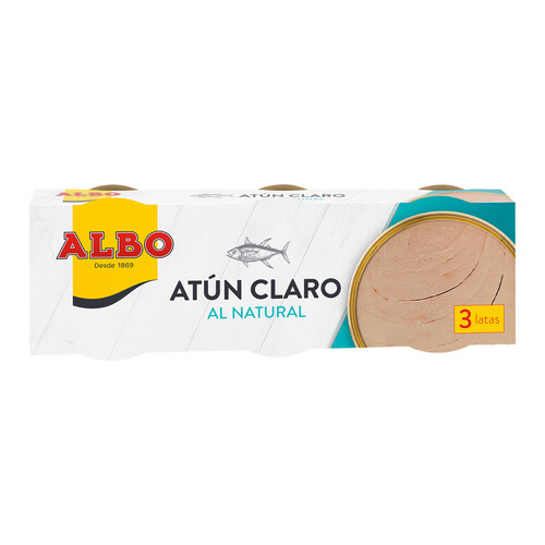 Alcampo ALBO Atún claro al natural 68 x 3 g