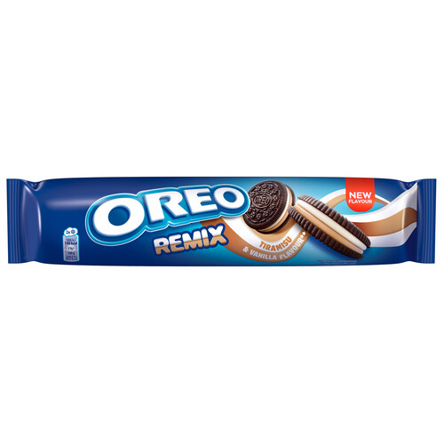 Alcampo OREO Remix Sandwich de galleta de tiramisu y vainilla 157 g