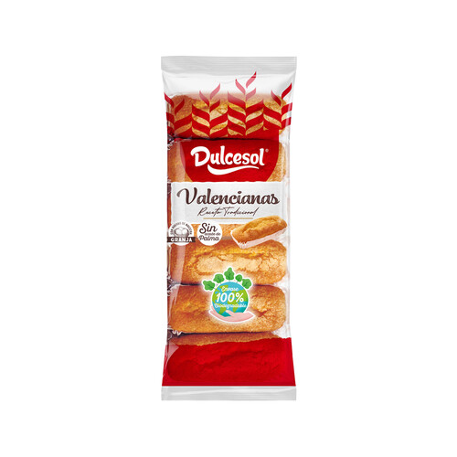 Alcampo DULCESOL Magdalenas valencianas 350 g