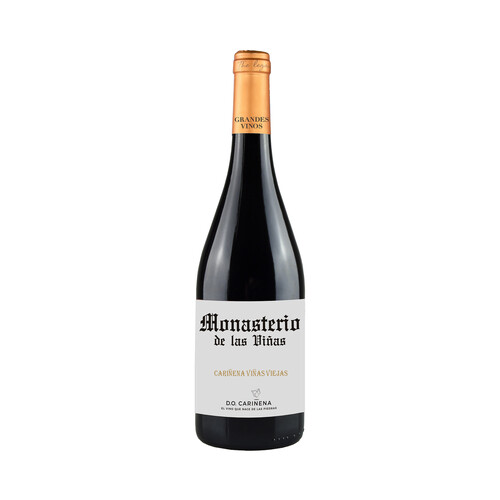 Alcampo MONASTERIO DE LAS VIÑAS Viñas viejas Vino blanco con D. O. Cariñena botella 75 cl