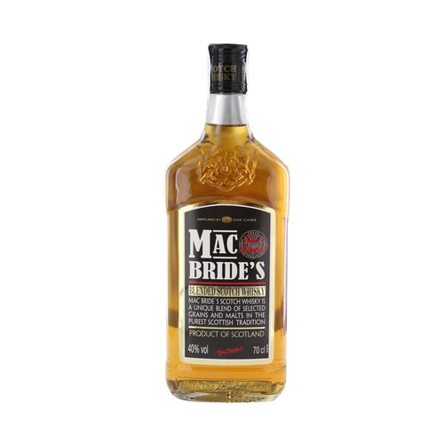 Alcampo MACBRIDE'S Whisky blended escocés botella 70 cl