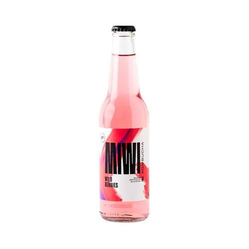 Alcampo MIWI Kombucha sabor wild berries 330 ml