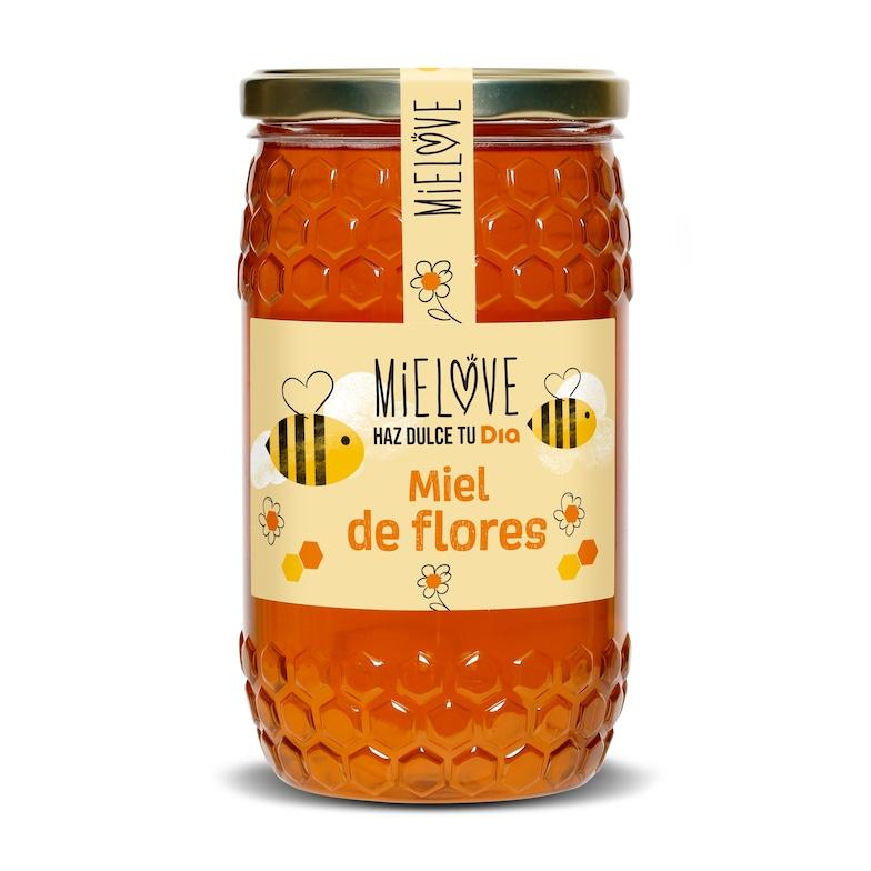 Dia Miel de flores Mielove de Dia frasco 1 Kg