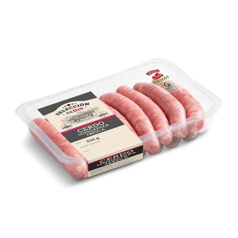 Dia Longaniza fresca Selección de Dia bandeja 350 g