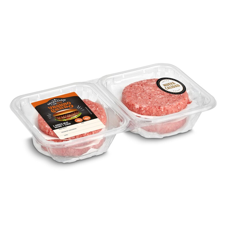 Dia Burger meat de cerdo y vacuno Selección de Dia bandeja 540 g