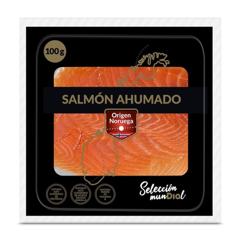 Dia Salmón ahumado Selección Mundial de Dia sobre 100 g