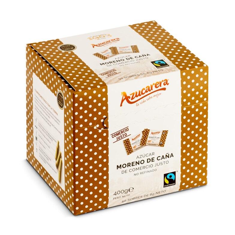 Dia Azúcar moreno de caña en sobres Azucarera caja 400 g