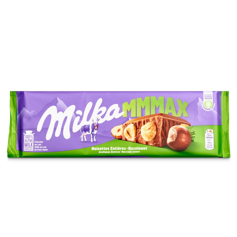 Dia Chocolate con leche con avellanas Milka 270 g